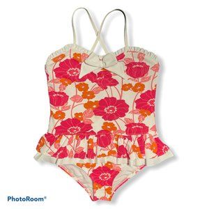 Janie and Jack One Piece Floral Swim